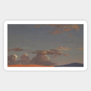 Maine Sky Study by Frederic Edwin Church Magnet